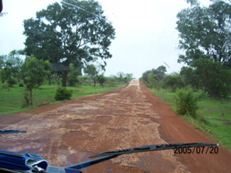 speeding down the southern highway...